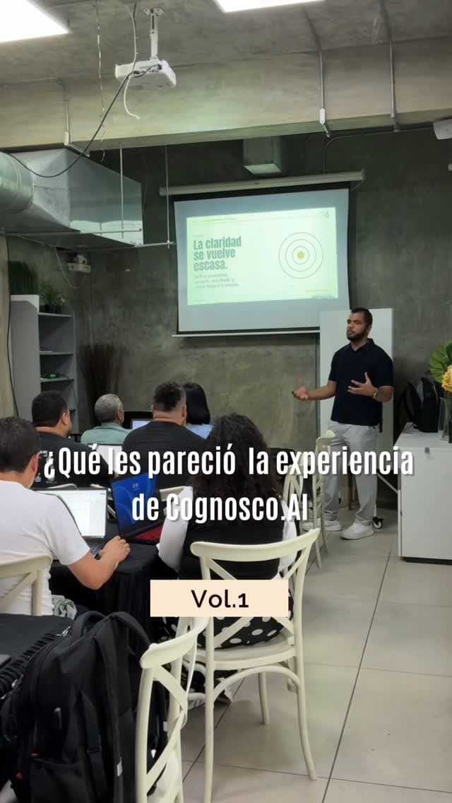 Así se vive una edición presencial de Cognosco.AI